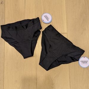 Proof Teen Black Period Underwear